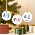 Personalized Baby’s First Christmas Ornament, Custom Newborn Keepsake, Baby Girl or Boy Ornament, First Christmas Ceramic Ornament Gift 2025