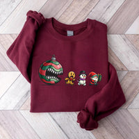Funny Gingerbread Cookie Sweatshirt, Christmas Ornament Shirt, Cute Holiday Snack Sweatshirt