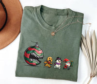 Funny Gingerbread Cookie Shirt, Christmas Ornament Shirt, Cute Holiday Snack Tee