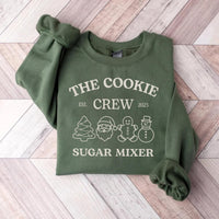 Cookie Crew Christmas Sweatshirt, Family Christmas Baking Shirt, Cookie Baking Sweatshirt