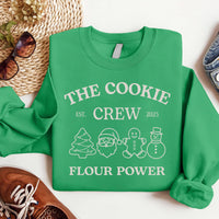 Cookie Crew Christmas Sweatshirt, Family Christmas Baking Shirt, Cookie Baking Sweatshirt