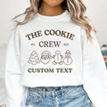 Cookie Crew Christmas Sweatshirt, Family Christmas Baking Shirt, Cookie Baking Sweatshirt