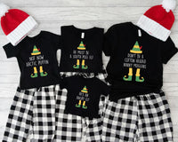 Elf Family Christmas Shirt, Custom Christmas Elf Shirt, Family Matching Christmas Tee