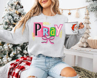 Christian Pray Sweatshirt, Christian Bible Verse Shirt, Scripture Sweatshirt