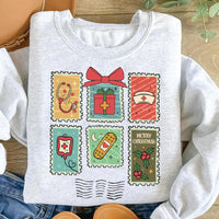 Nurse Christmas Sweatshirt, Christmas Nurse Shirt, Merry Nurse Sweatshirt