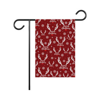 Subtle Anti-Trump Christmas Garden Flag, F*ck Trump, Resist Fascism Yard Flag, Protest MAGA Political Decor, Christmas Lights Outdoor Flag