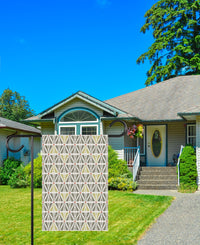 Subtle Anti-Trump Christmas Garden Flag, F*ck Trump, Resist Fascism Yard Flag, Protest MAGA Political Decor, Christmas Tree Outdoor Flag