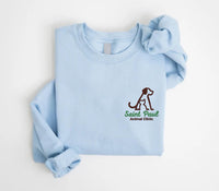 Custom Embroidered Logo Sweatshirt, Personalized Pocket Business Hoodie, Your Design Shirt, Company Logo Long Sleeve Shirt, Branded Gift