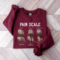 Nurse Pain Scale Pain Assessment Sweatshirt, Funny Nurse Shirt, Nurse Crewneck Sweatshirt