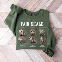 Nurse Pain Scale Pain Assessment Sweatshirt, Funny Nurse Shirt, Nurse Crewneck Sweatshirt