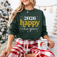 Happy New Year 2026 Sweatshirt, New Year 2026 Family Shirt, New Year Family Matching Sweatshirt