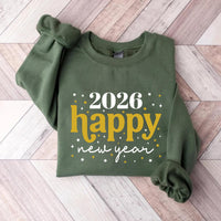 Happy New Year 2026 Sweatshirt, New Year 2026 Family Shirt, New Year Family Matching Sweatshirt