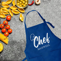 Customized Printed Apron, Chef Kitchen Apron for Men & Women, Personalized Cooking Apron Gift, Cute Printed Apron, Custom Kitchen Decor