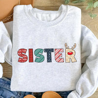 Family Christmas Sweatshirt, Matching Family Xmas Shirt, Family PJ Sweatshirt