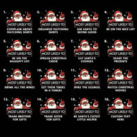 Black Santa Claus Christmas Shirt, Family Matching Christmas Shirt, Brown Santa Claus Tee