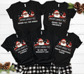 Black Santa Claus Christmas Shirt, Family Matching Christmas Shirt, Brown Santa Claus Tee