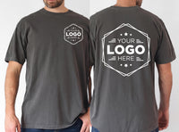 Custom Logo Shirt, Your Business Logo or Brand Logo Shirt, Your Design Here Tee, Front Back