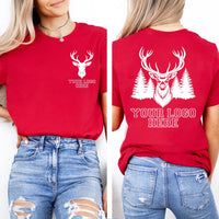 Custom Logo Shirt, Your Business Logo or Brand Logo Shirt, Your Design Here Tee, Front Back