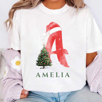Family Christmas Shirt, Christmas Name Custom Shirt, Funny Family Xmas PJs Tee