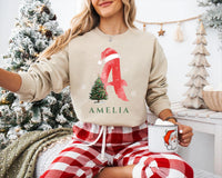 Family Christmas Sweatshirt, Christmas Name Custom Shirt, Funny Family Xmas PJs Sweatshirt