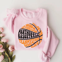 Custom Basketball Team Sweatshirt, Personalized Team Name Shirt, Favorite Team Name Sweatshirt