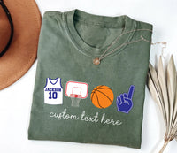 Customizable Basketball Season Shirt, Basketball Tis The Season Shirt, Basketball Mom Tee