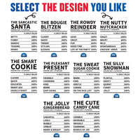 Funny Family Christmas Shirts, Group Matching Christmas Nutrition Facts Label Shirt, Custom Family Holiday Party Tee 2025