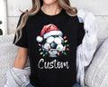 Custom Christmas Soccer Team Shirt, Winter Sports Tee, Personalized Soccer Shirt