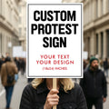 Custom Text and Design Protest Sign, Custom Protest Board, Political Activist Sign, March Poster, Protest Rally Sign