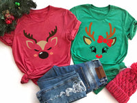 Funny Reindeer Shirt, Christmas Group Shirt, Winter Family Tee