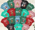 Custom Face Christmas Shirt, Personalized Santa Hat Shirt, Matching Family Gift Tee