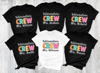 Intervention Crew Shirt, Early Intervention Shirt, Intervention Teacher Tee