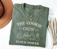 Cookie Crew Christmas Shirt, Family Christmas Baking Shirt, Cookie Baking Tee