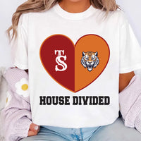 Custom House Divided Shirt, Personalized Two Sports Team Shirt, Football, Baseball, Hockey, Basketball Tee
