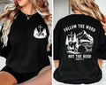 Follow The Word Christian Shirt, Western Bible Verse Shirt, Christian Tee, Front Back