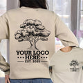 Custom Logo Sweatshirt, Personalized Shirt for Men and Women, Kid Custom Logo Sweatshirt, Unisex Toddler & Kid Sweatshirt, Front Back