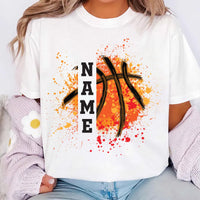 Personalized Basketball Shirt, Custom Basketball Team Tee, Basketball Player Name Shirt