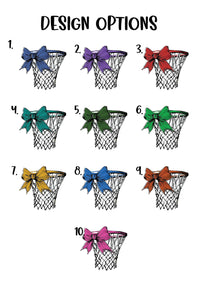 Coquette Basketball Shirt, Basketball Mom Tee, Basketball Coquette Bow Top