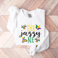 Mardi Gras Group Sweatshirt, Funny Matching Family Mardi Gras Tee, Carnival Party Outfit