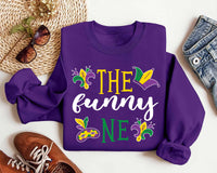 Mardi Gras Group Sweatshirt, Funny Matching Family Mardi Gras Tee, Carnival Party Outfit