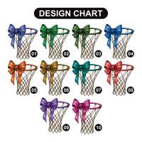 Coquette Basketball Sweatshirt, Basketball Mom Tee, Basketball Coquette Bow Sweatshirt