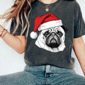 Custom Christmas Pet Face Shirt, Personalized Pet Photo Tee, Pet Portrait Shirt