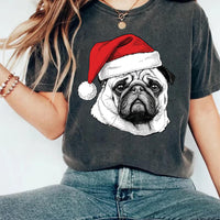 Custom Christmas Pet Face Shirt, Personalized Pet Photo Tee, Pet Portrait Shirt