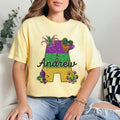 Mardi Gras Custom Name Shirt, Mardi Gras Carnival 2026 Tee, Fat Tuesday Parade Shirt