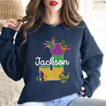 Mardi Gras Custom Name Sweatshirt, Mardi Gras Carnival 2026 Tee, Fat Tuesday Parade Sweatshirt