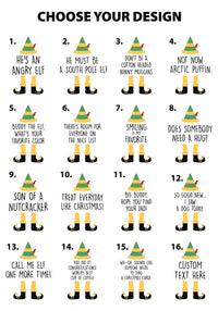 Elf Family Christmas Sweatshirt, Custom Christmas Elf Shirt, Family Matching Christmas Sweatshirt