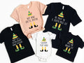 Elf Family Christmas Shirt, Custom Christmas Elf Shirt, Family Matching Christmas Tee