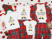 Elf Family Christmas Shirt, Custom Christmas Elf Shirt, Family Matching Christmas Tee