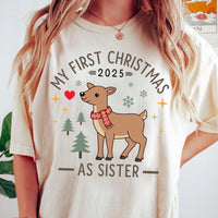 Baby’s First Christmas 2025 Shirt, Matching Family Christmas Shirt, First Christmas as Mommy Daddy Tee