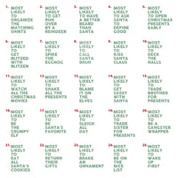 Family Christmas Most Likely Shirt, Funny Most Likely T-shirt, Matching Group Christmas Tee